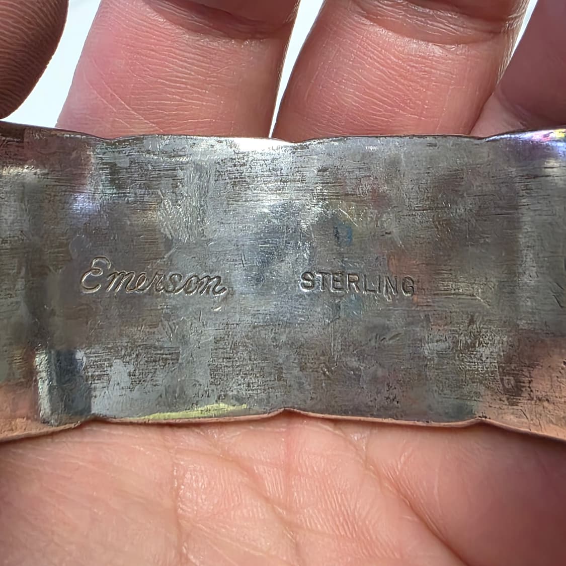 네이티브 아메리칸 주얼리 에머슨 빌 실버 뱅글 상품이미지8