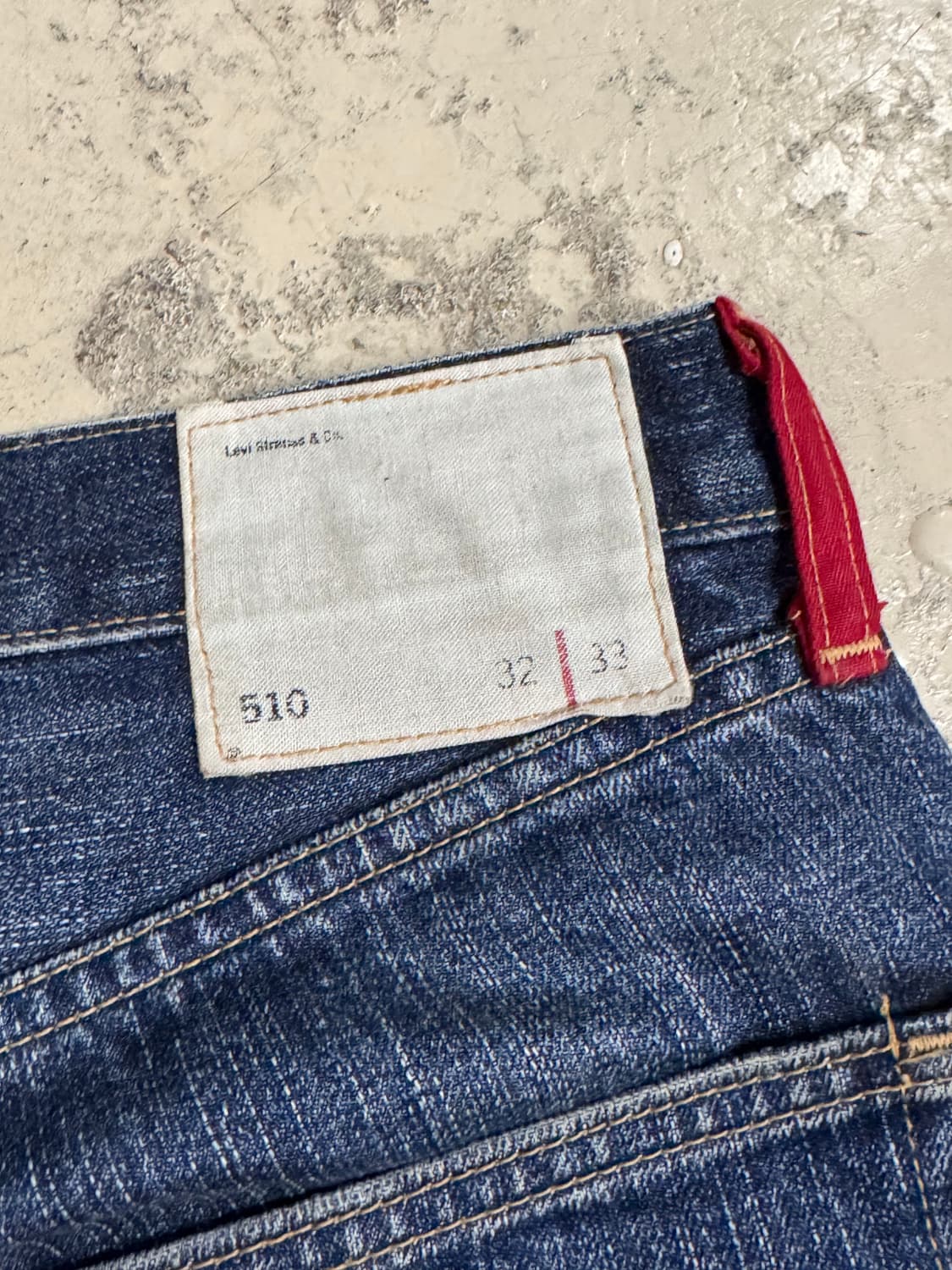 리바이스 510 재팬 워시드 데님팬츠  상품이미지9
