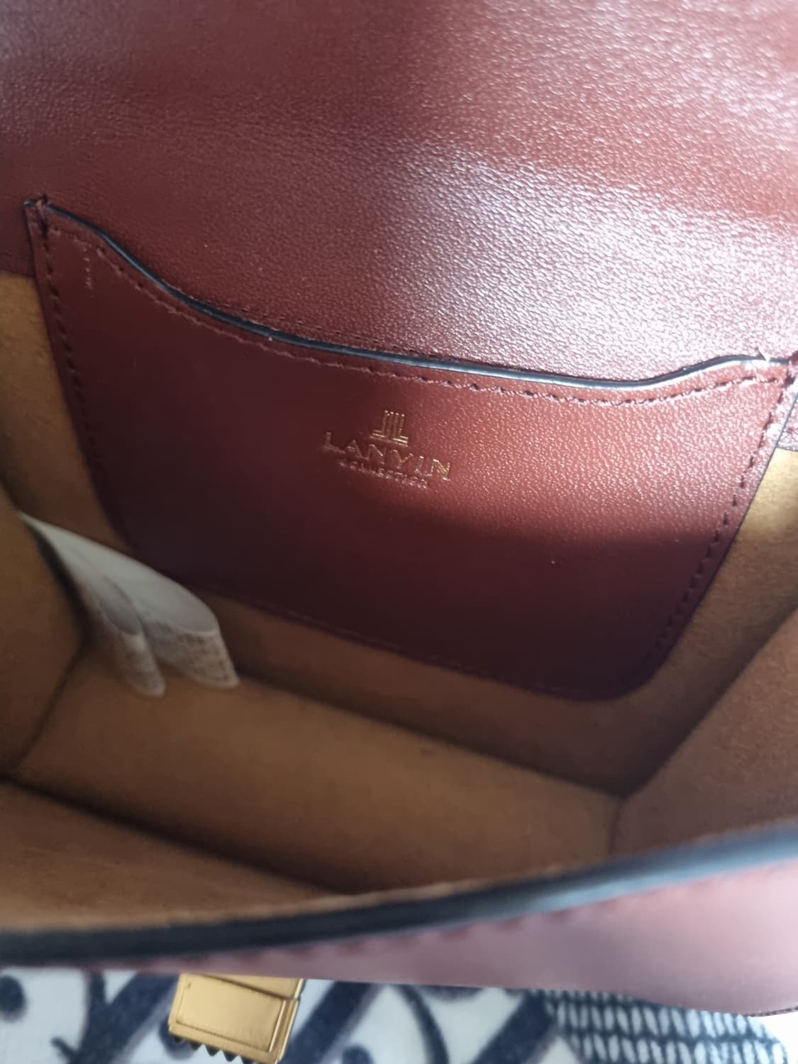 정품) 랑방  파이톤 숄더백  상품이미지10