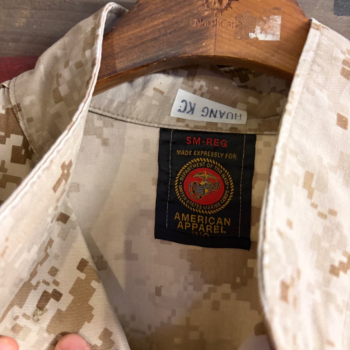 미해병대 오리지널 USMC 데저트 MARPAT 전투복 상의 S-R 상품이미지5