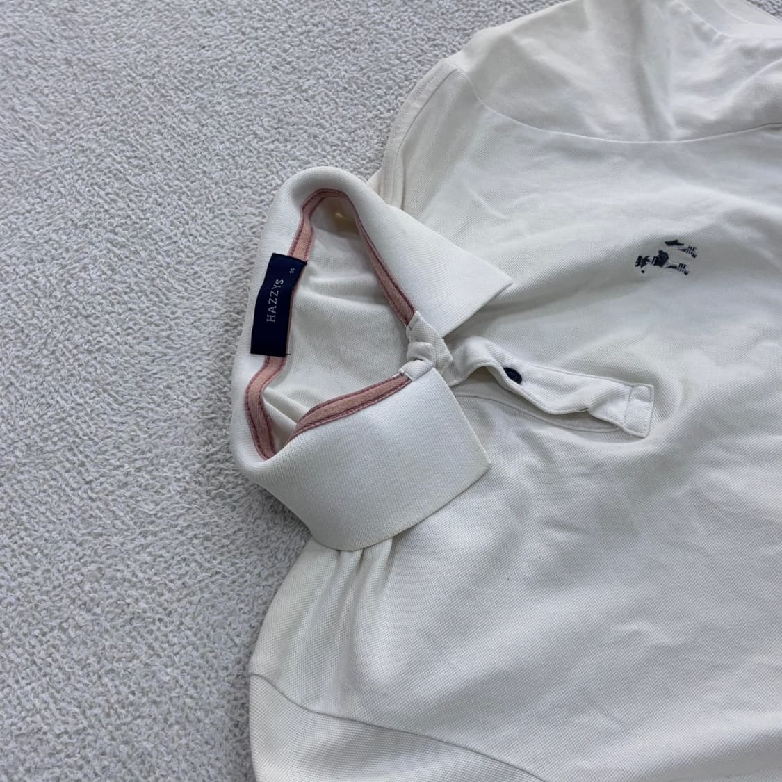 95 헤지스 남성 반팔 카라 티셔츠 0413E 상품이미지5