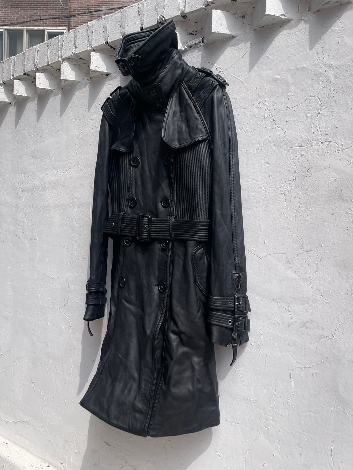 [55] BODASKINS 보다스킨 롱가죽자켓-여성 라이더자 상품이미지1