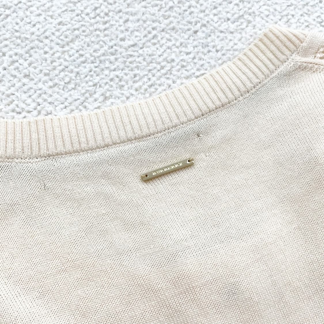 Burberry ♥ 버버리 크림아이보리 레이스 가디건 상품이미지3