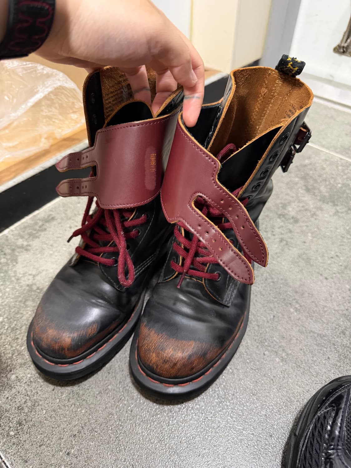 닥터마틴 켄트앤커웬 한정 콜라보 10홀 230사이즈 상품이미지2