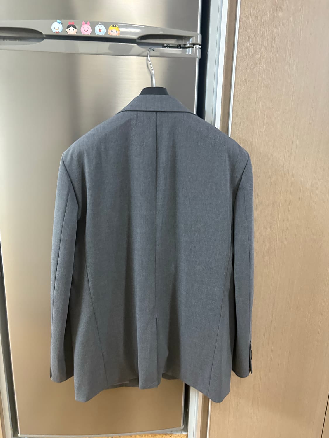 넌블랭크 세미 오버핏 셋업 수트 그레이 XL,L사이즈 상품이미지5