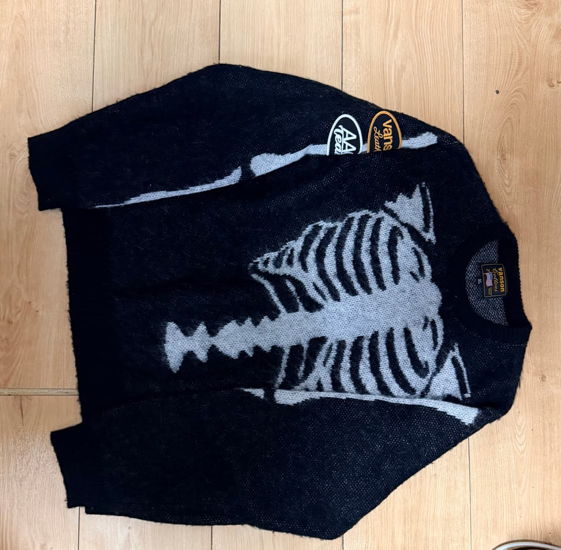 REAL BONE MOHAIR BLEND KNIT (AAO x VANS) 상품이미지3
