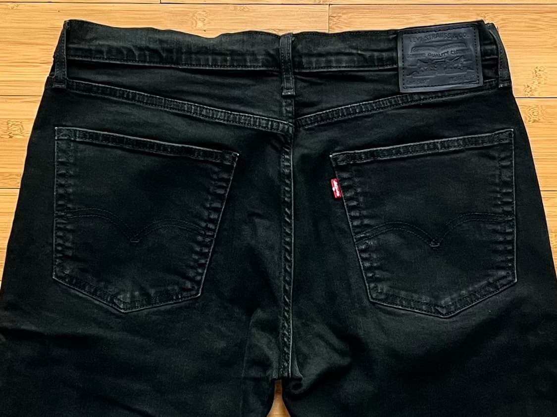 리바이스 502 빅E 블랙진 W36 L32 상품이미지4