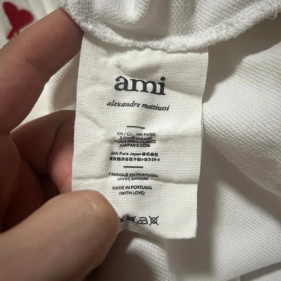 아미 화이트 카라티(XL) 상품이미지4