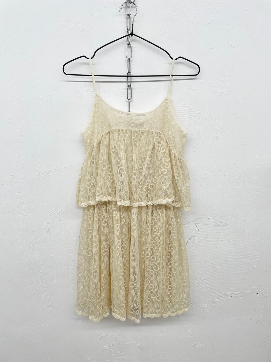 크림라떼 레이스 원피스 상품이미지4