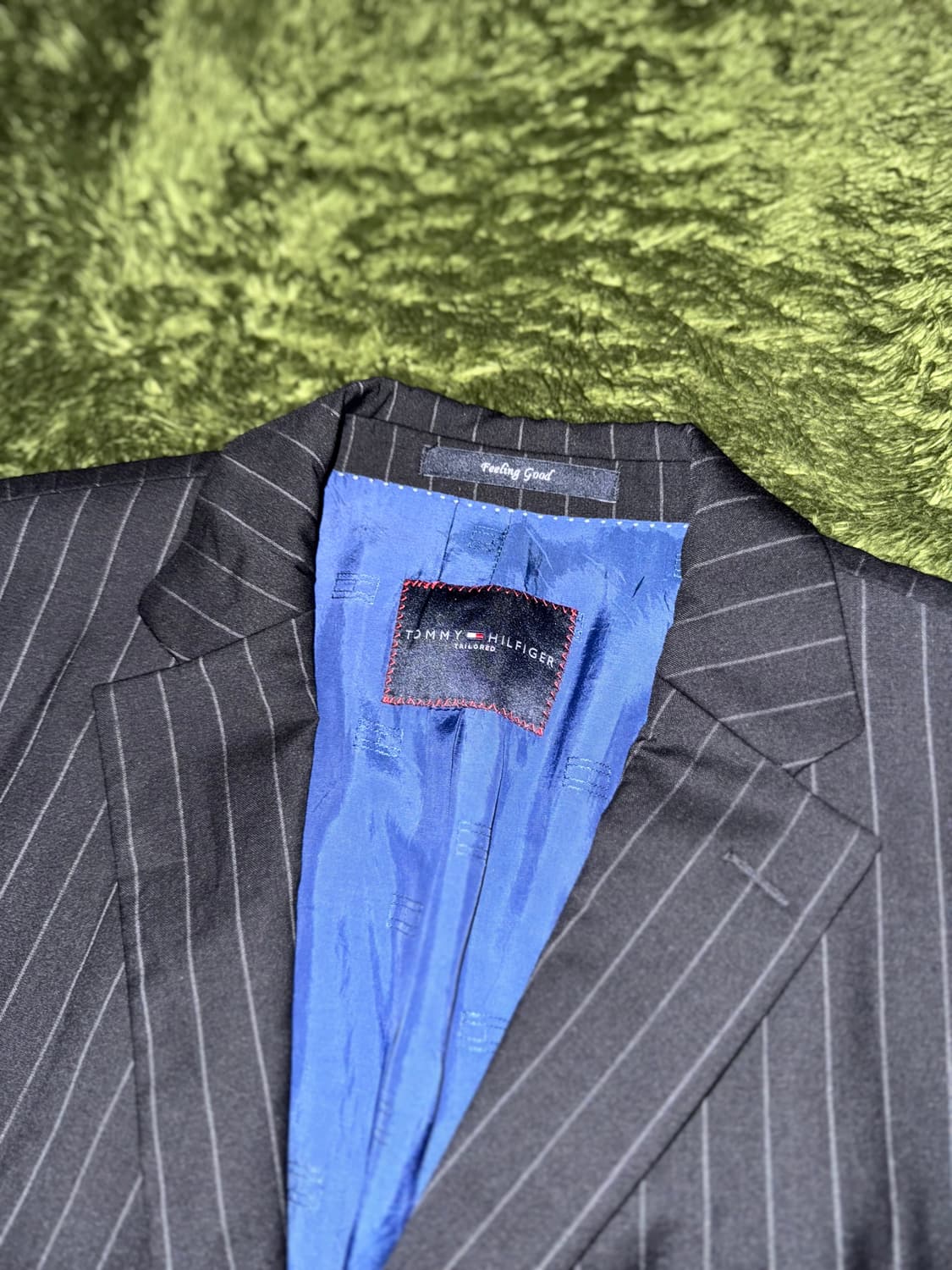 [52] 타미힐피거 USA 테일러드 비스코스 스트라이프 블레이저 상품이미지3