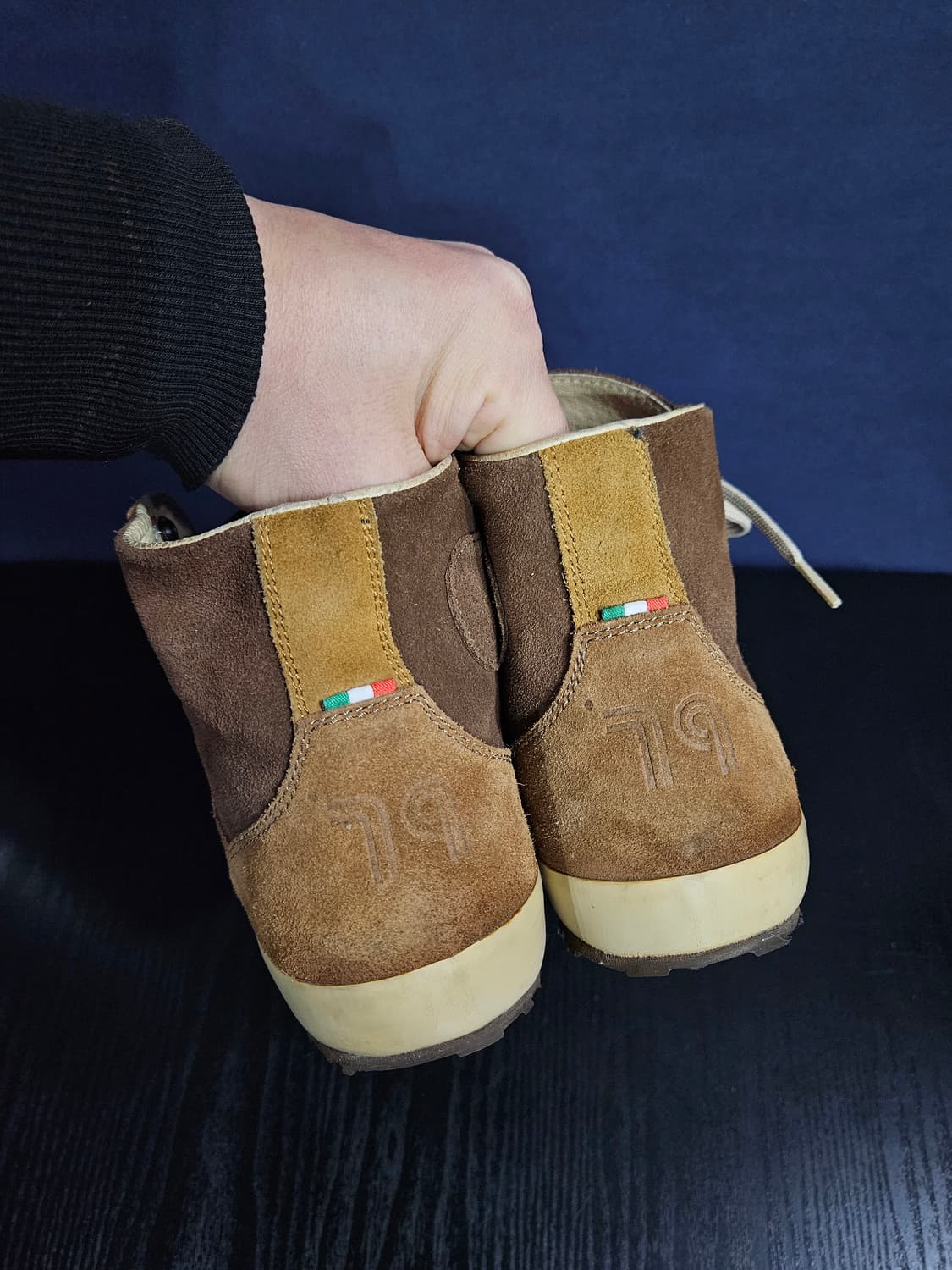 돌로미테 브라운 남성 260~265 하이탑 상품이미지8