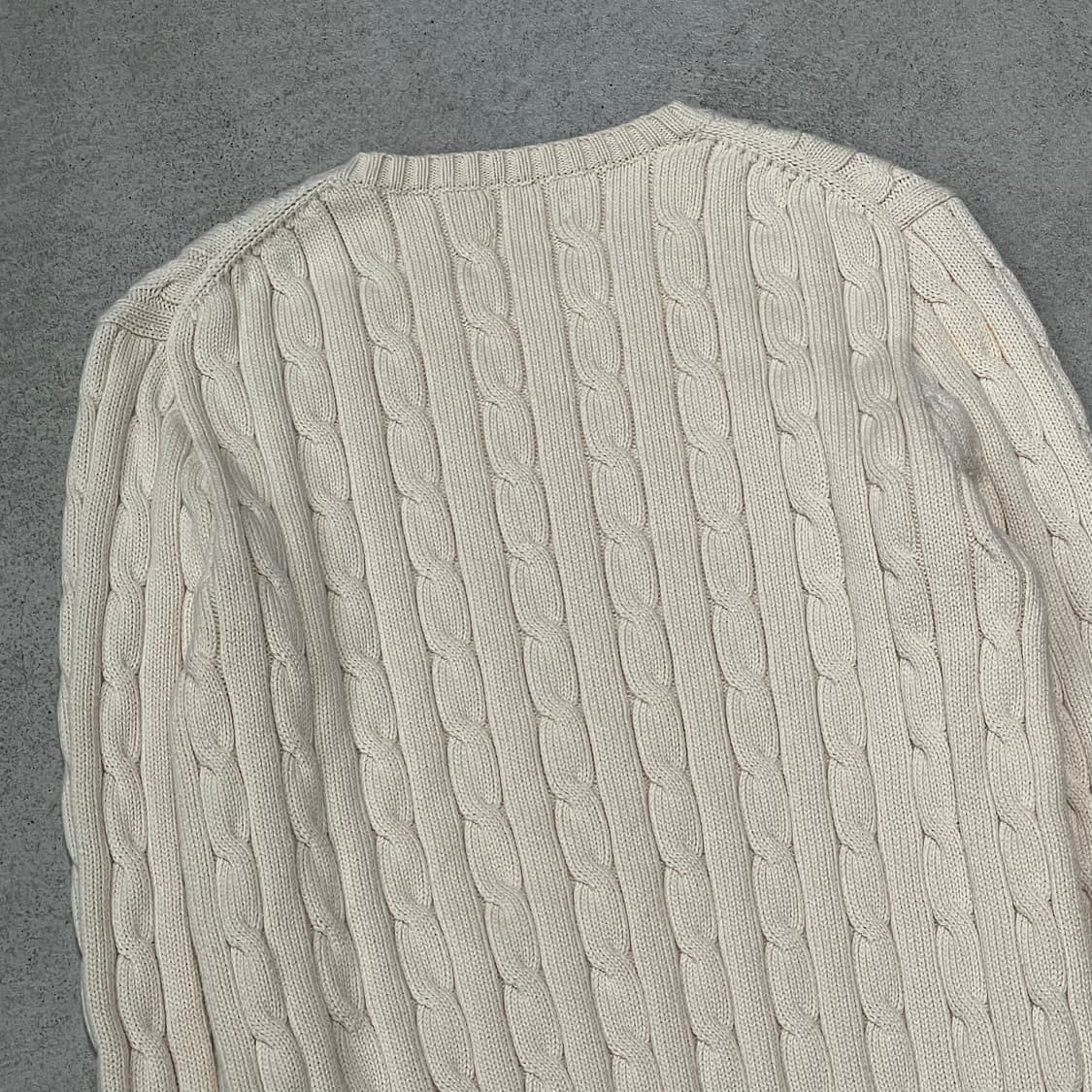 폴로 랄프로렌 신형큐알 꽈배기니트 s10669 상품이미지4