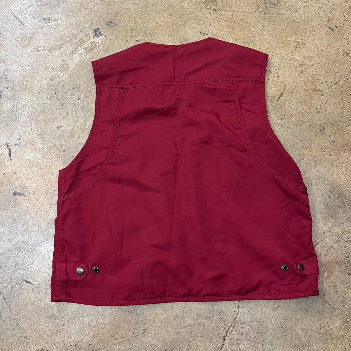 [정품] CARAVAN 레드 피싱 조끼 b10 상품이미지3