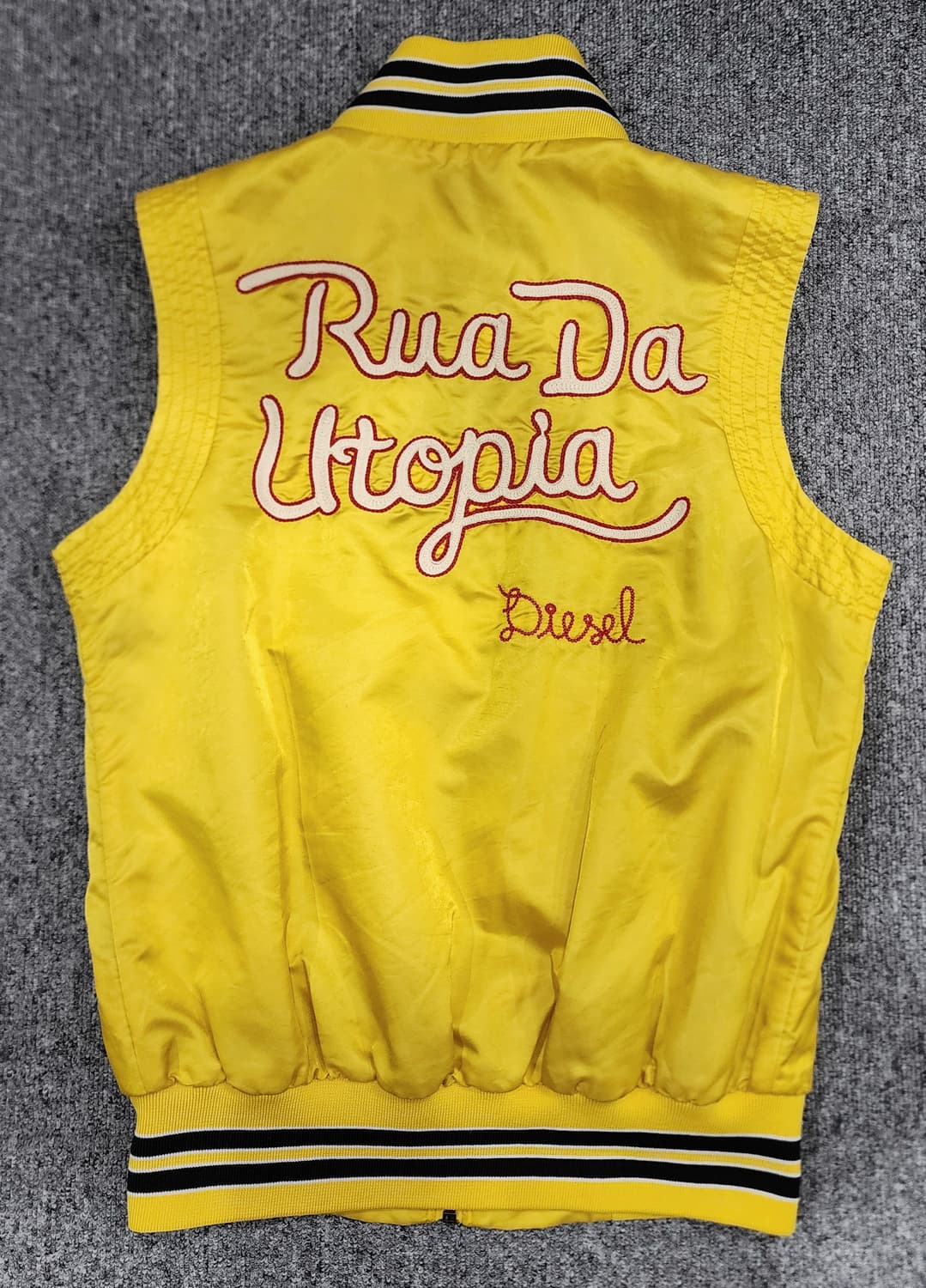 디젤 바시티 Y2K 집업 조끼 베스트 S 상품이미지2