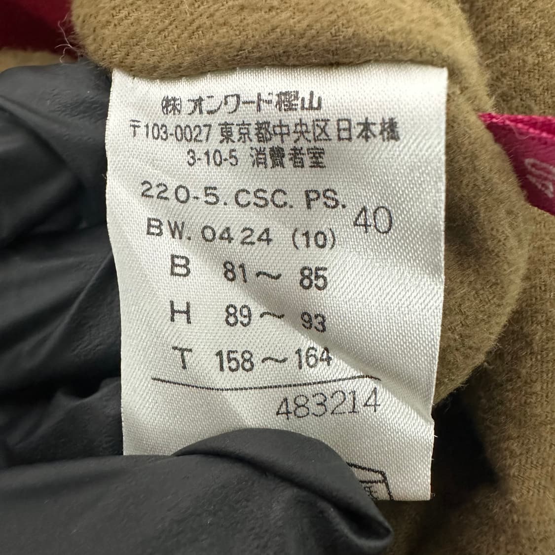 폴스미스 레드 퍼 코트 상품이미지5