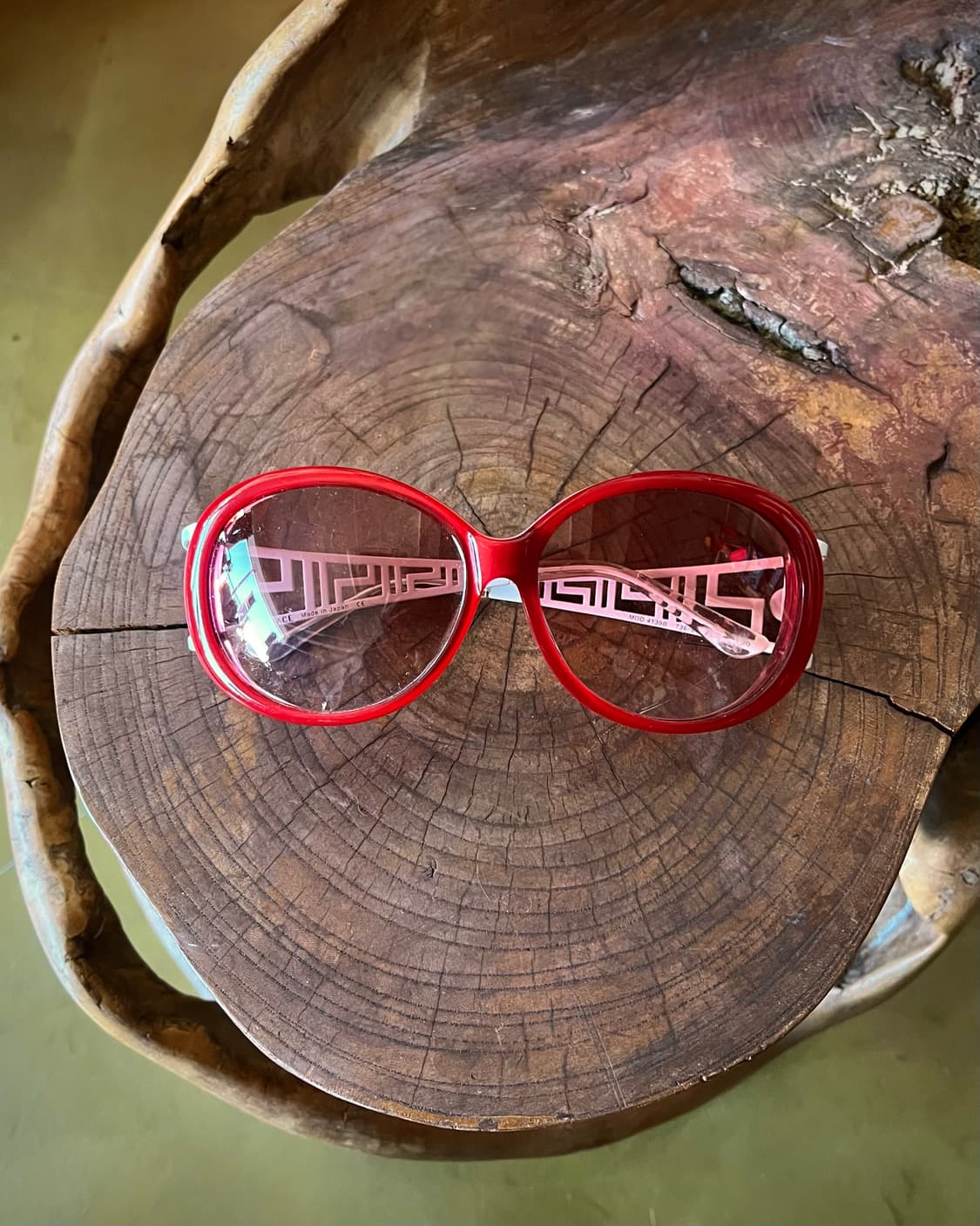 90-00s VERSACE Swarovski Trim Sunglass 상품이미지5