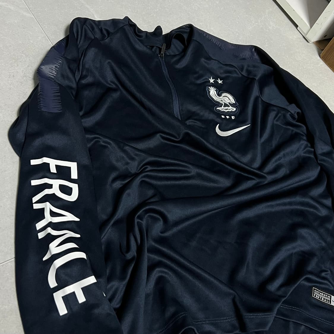 [L] 나이키 프랑스 국대 기능선 긴팔 드릴탑 상품이미지3