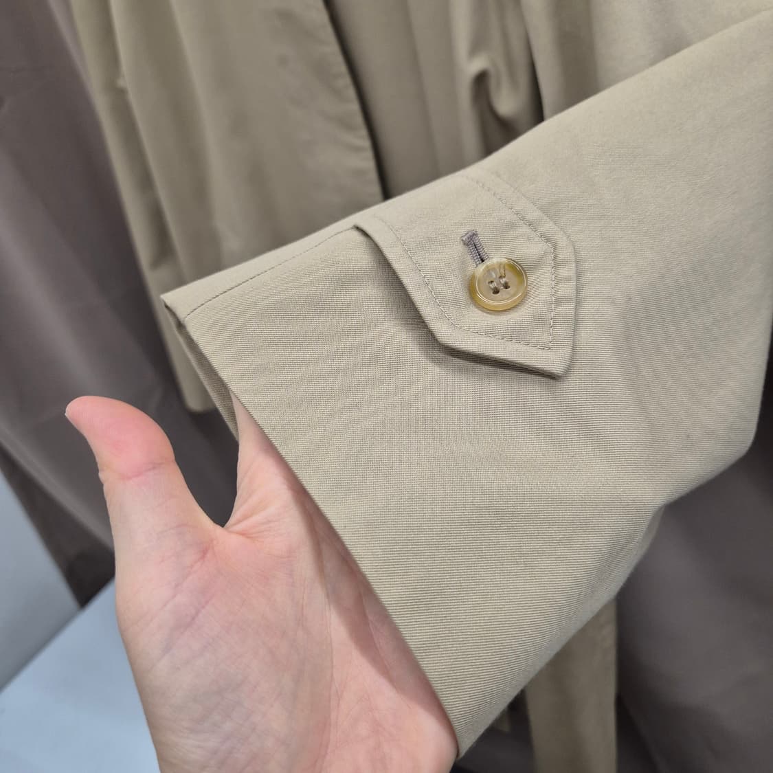 버버리 빈티지 트렌치 코트 12PETITE 상품이미지3