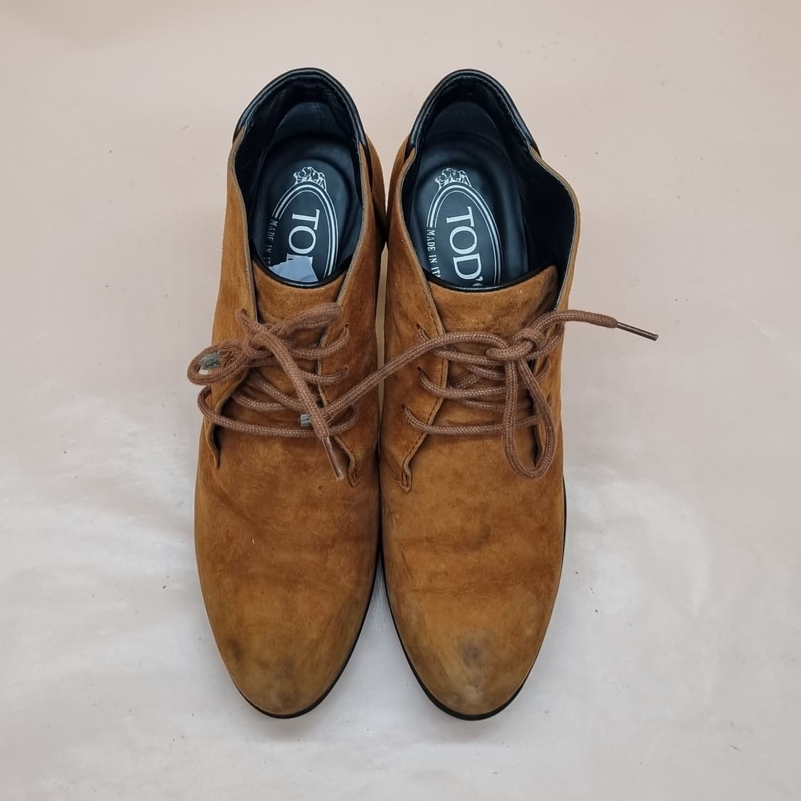 토즈 레이스업 여성부츠235 굽10 상품이미지2