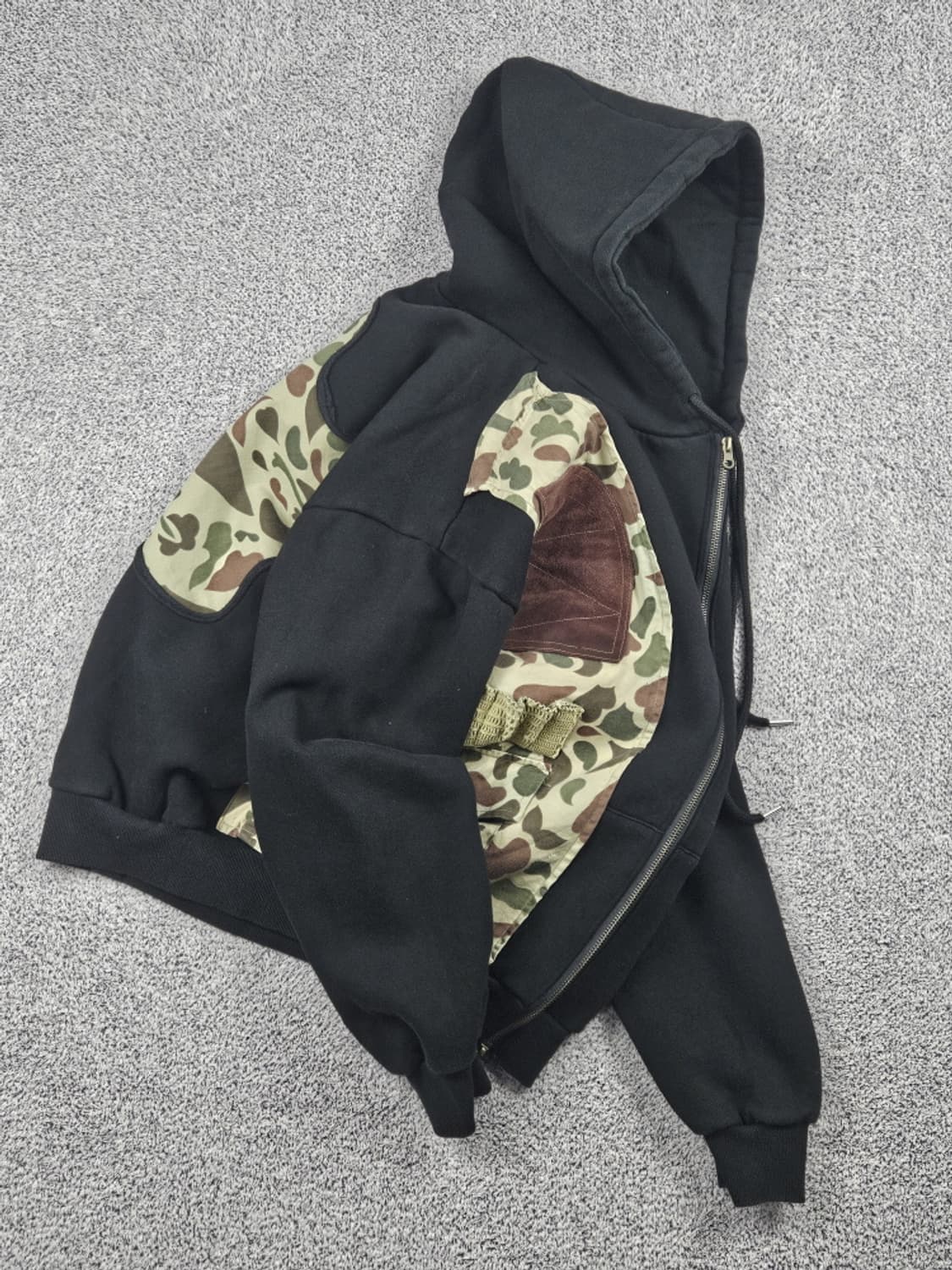 칼하트 카모베스트 아플리케 커스텀 후드집업 (상세설명참조) / 10096 상품이미지4