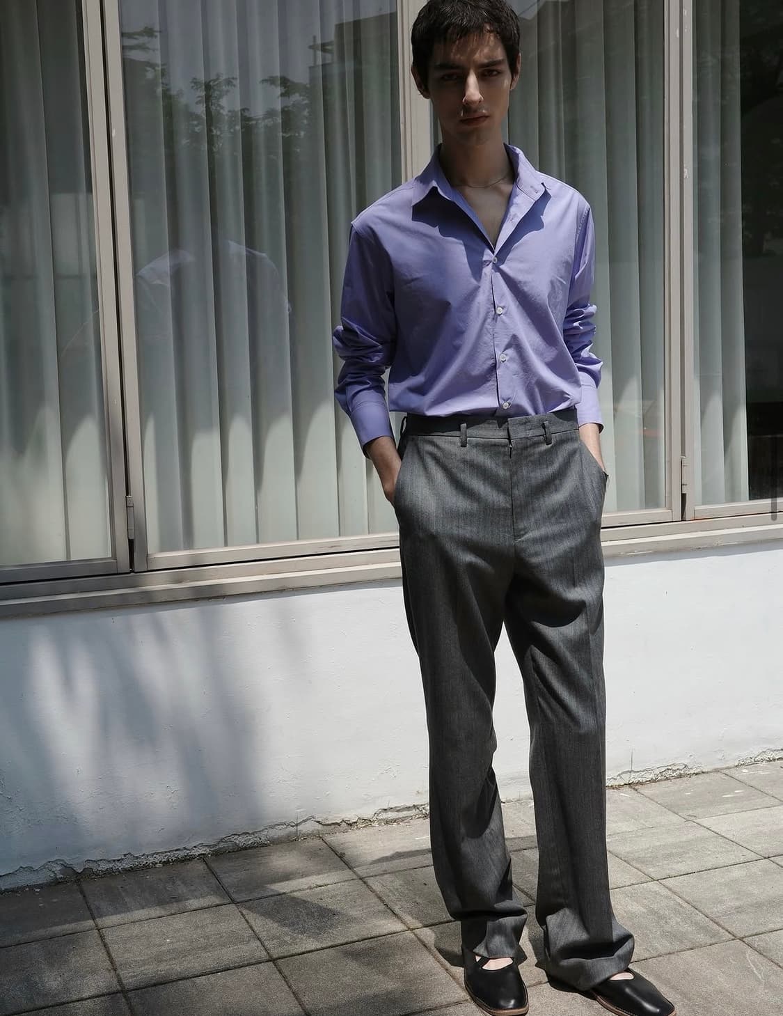 리젤서비스 크롭셔츠 1사이즈 상품이미지2