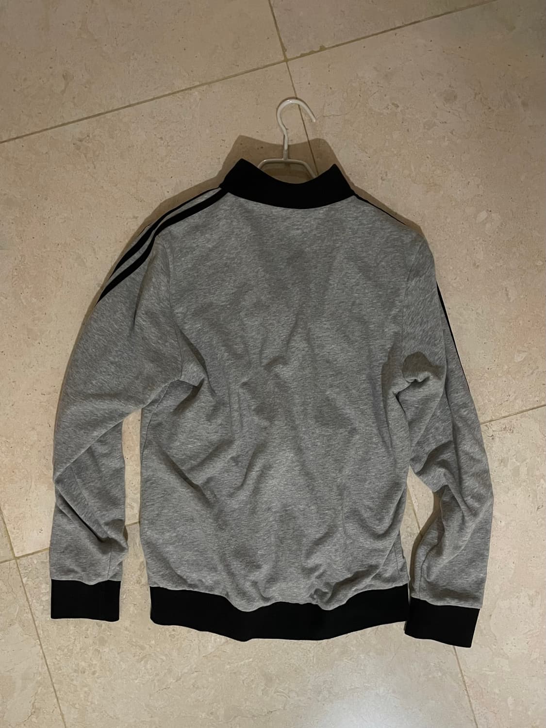 아디다스 코튼 트랙탑 그레이 상품이미지2