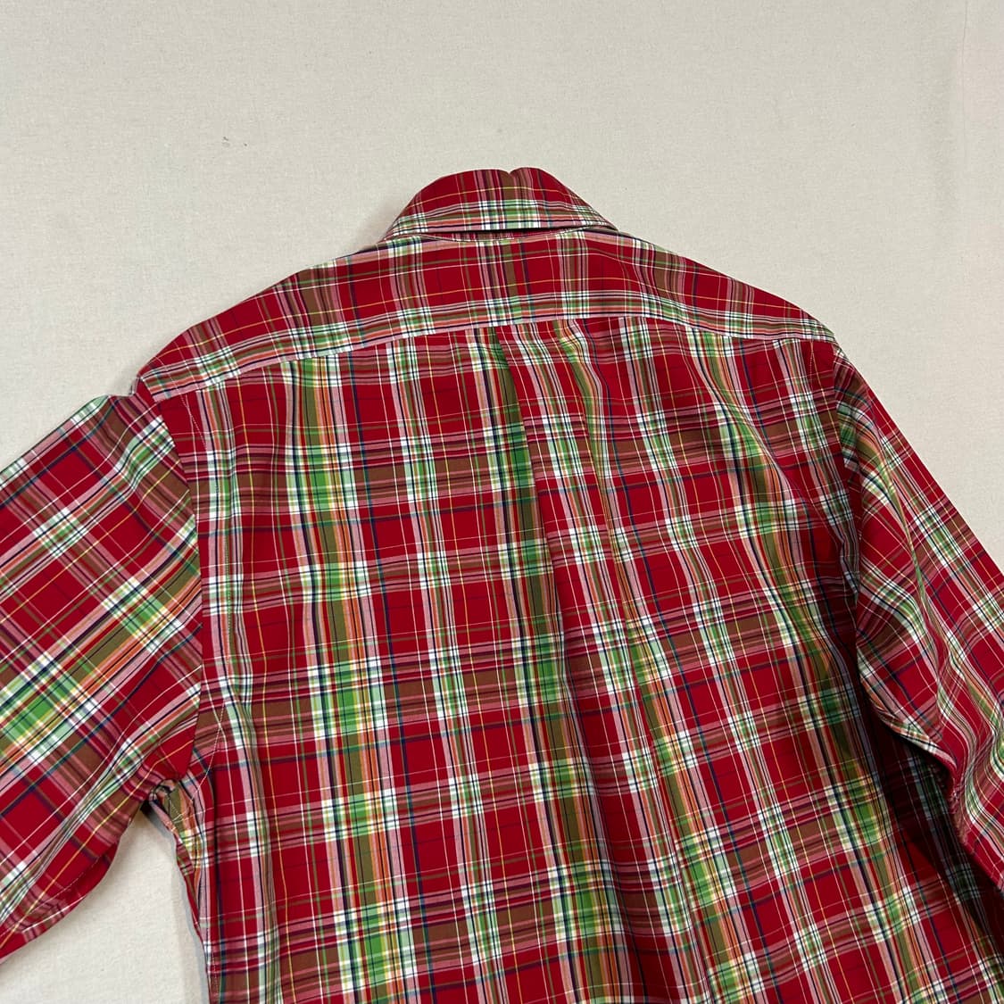 S) 폴로 랄프로렌 클래식 체크 포플린 셔츠 상품이미지6