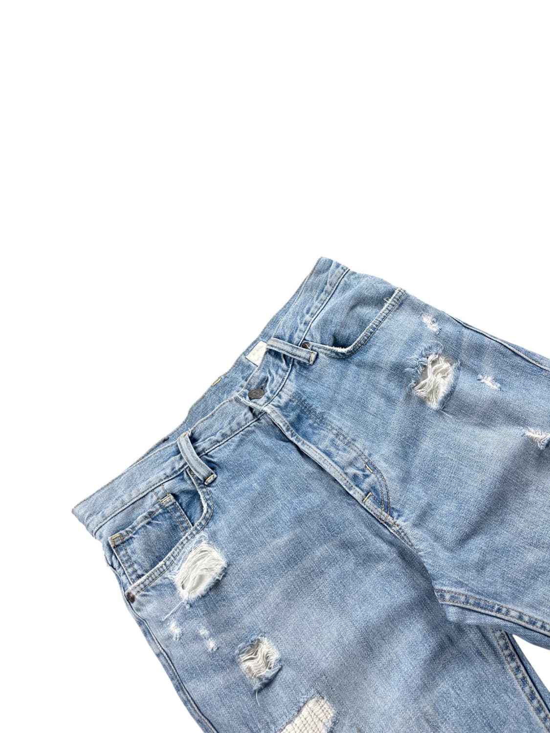 Urban Research 데미지 디테일 데님팬츠  상품이미지3