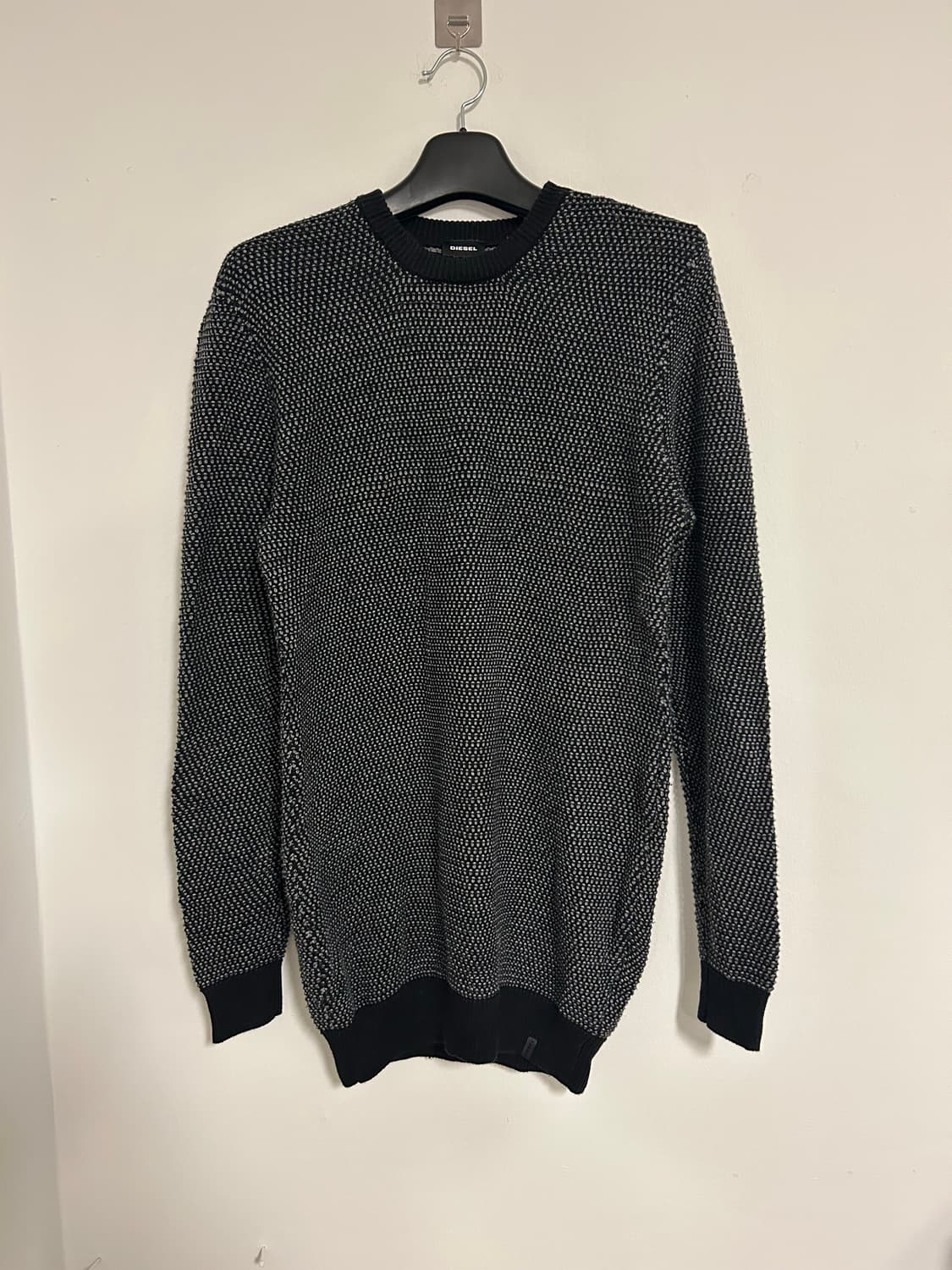 디젤 롱 코튼 와플 니트  상품이미지1