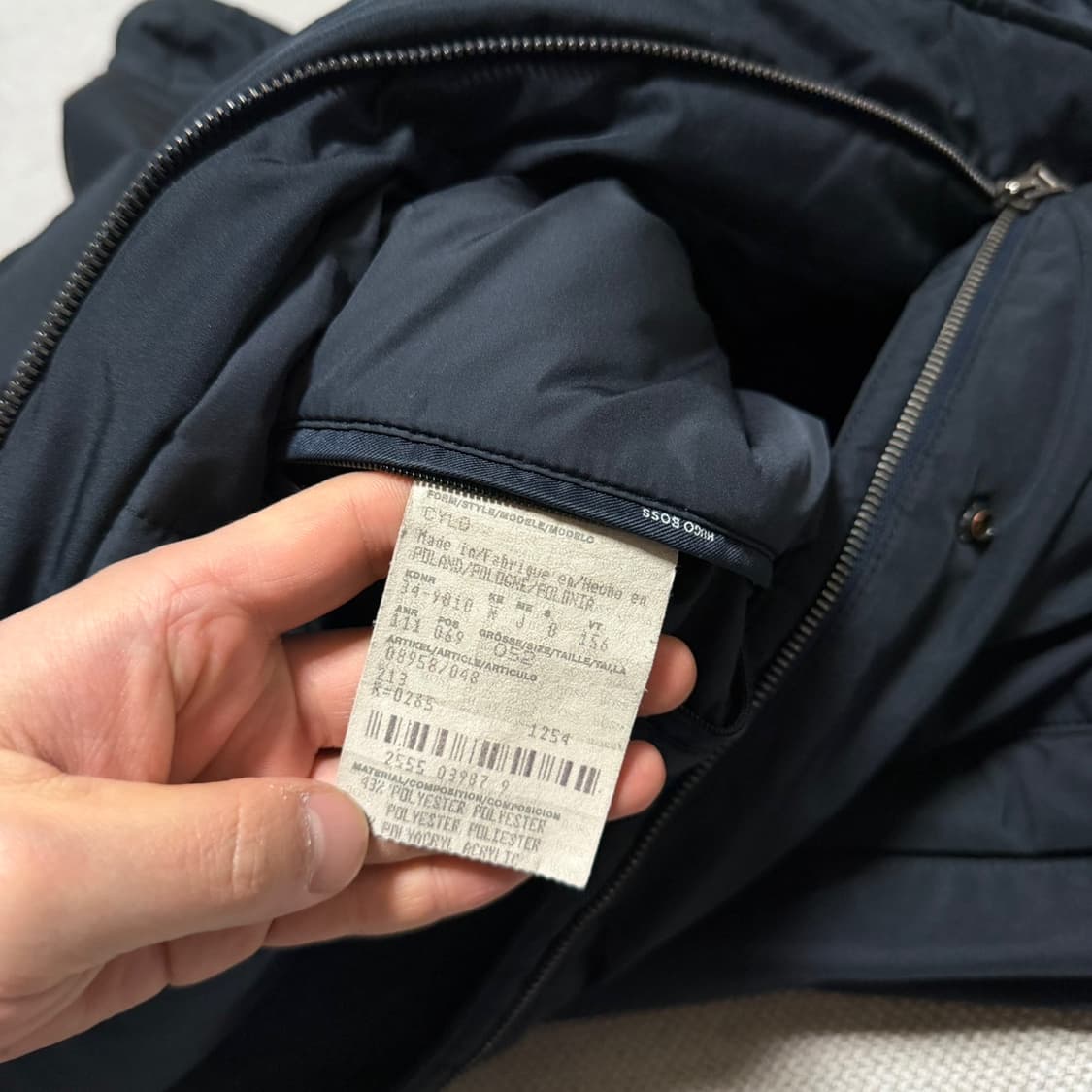 휴고 보스 봄버 자켓 상품이미지5