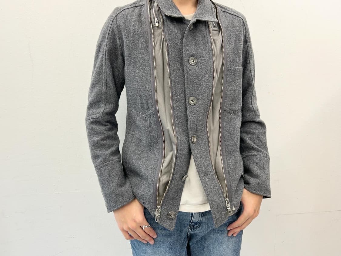 00s 마리떼프랑소와저버 풀집업 울자켓  상품이미지1