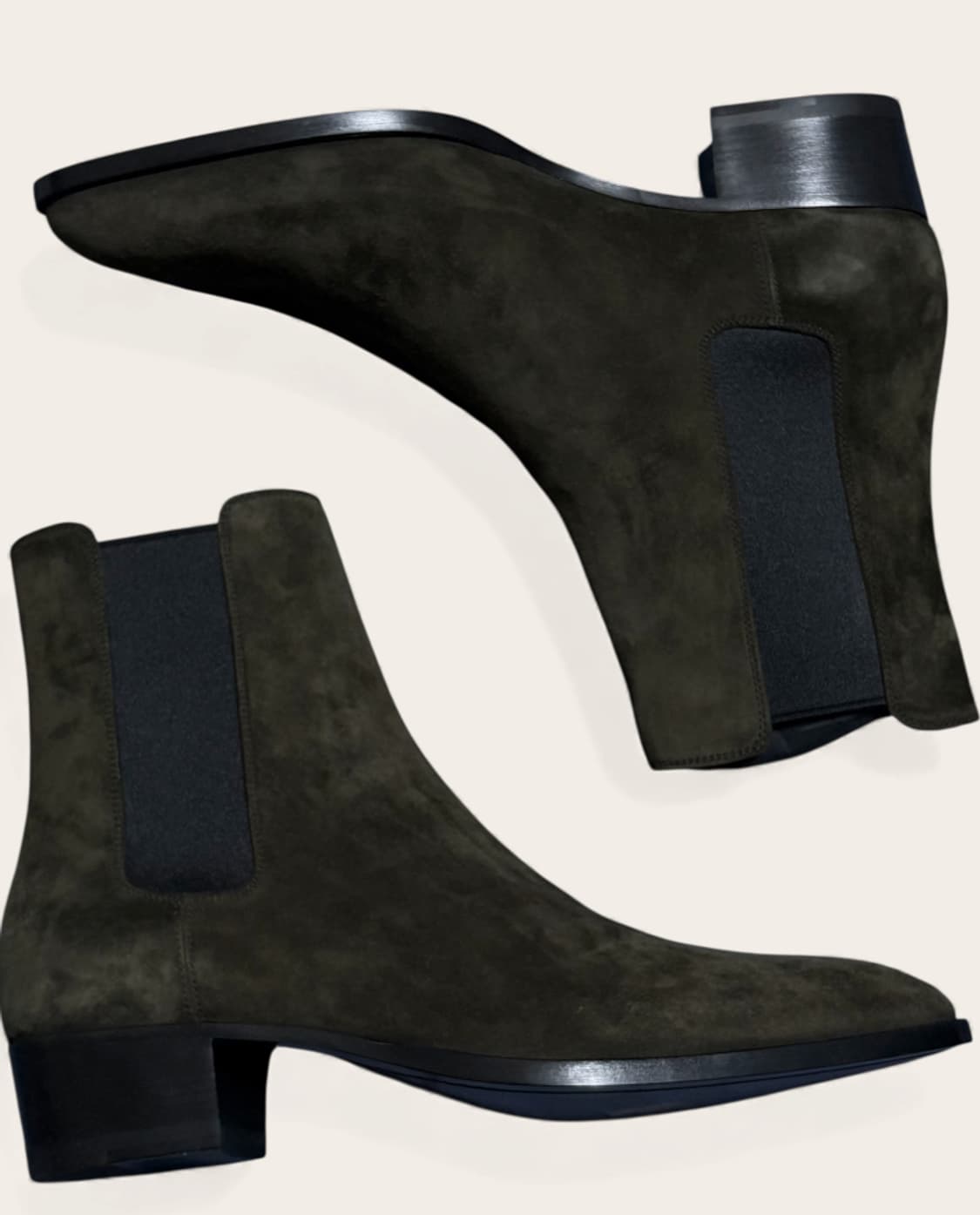 생로랑 다크그린 와이어트 첼시부츠42 상품이미지2