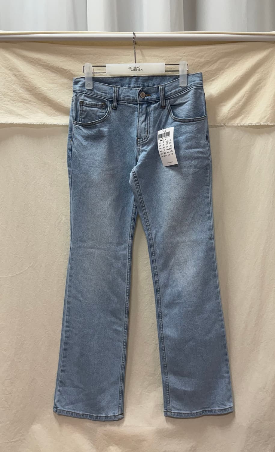 브랜디멜빌 일자핏 연청 상품이미지1