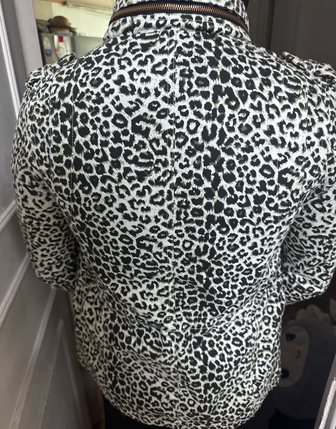 빈티지 레오파드 자켓 상품이미지3