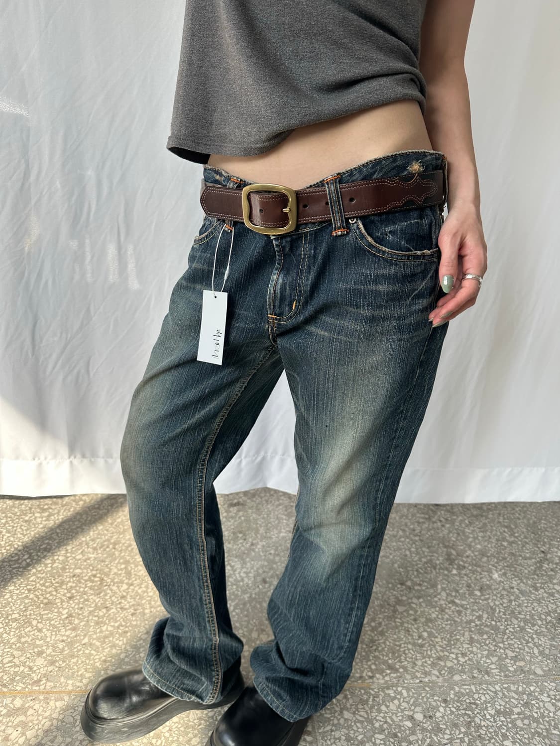 Venus Jeans 세미 부츠컷 데님팬츠 상품이미지3