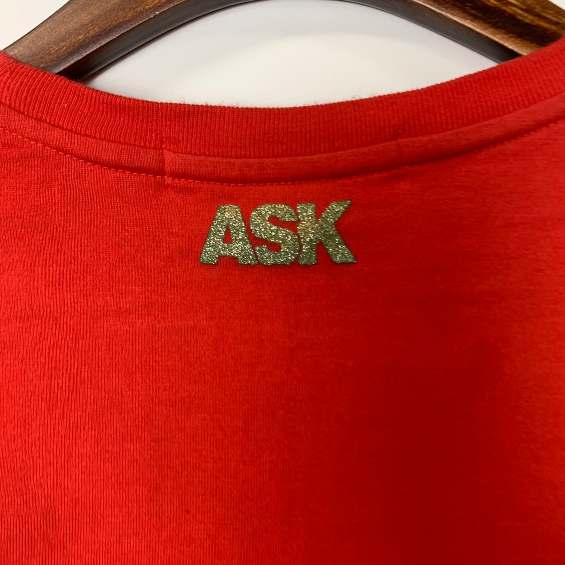 Ask  y2k 와투케 레드 롱 슬리브 상품이미지5