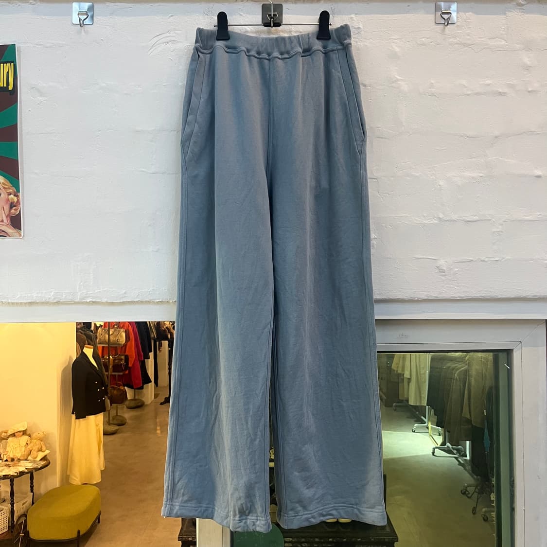Sofie D hoore 블루 스웨트 밴딩 팬츠 34 상품이미지1
