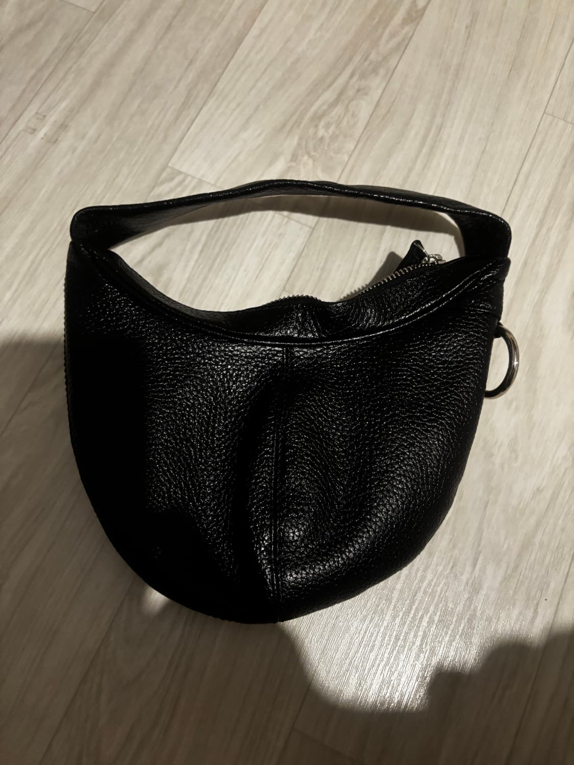 OPEN YY Black Leather Moto Mini Bag 상품이미지2