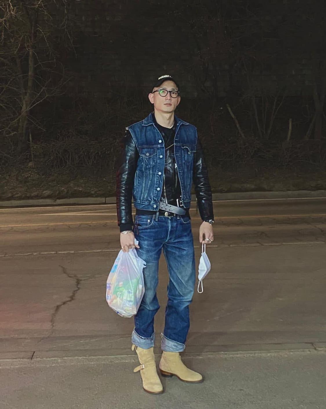 박성진 착용)폴로 페이디드 데님 트러커 상품이미지2