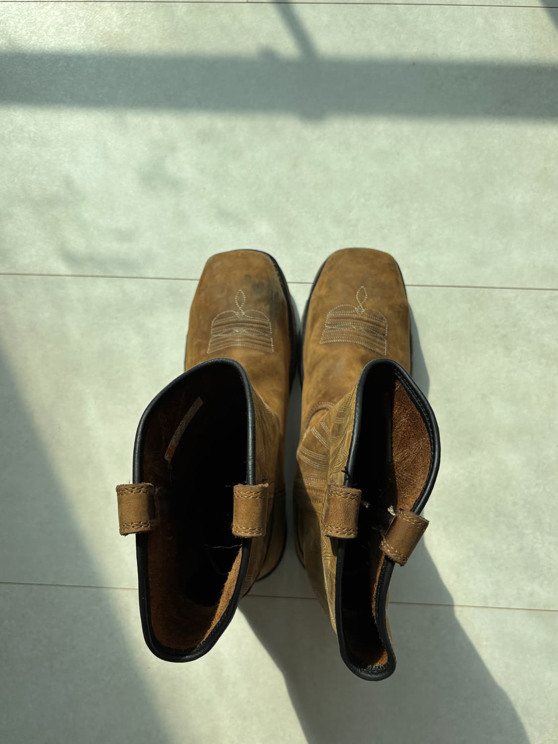 빈티지 팀버랜드 웨스턴 워크부츠 US11.5/295 엔지니어 바이커 상품이미지3