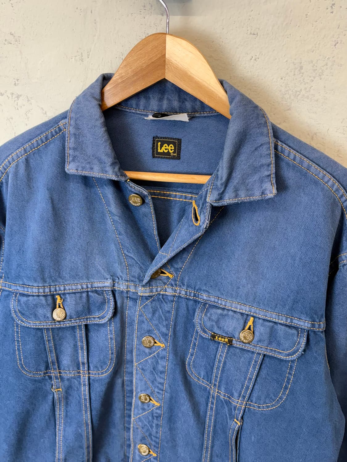Lee 리 90s 빈티지 데님 트러커 자켓 상품이미지5