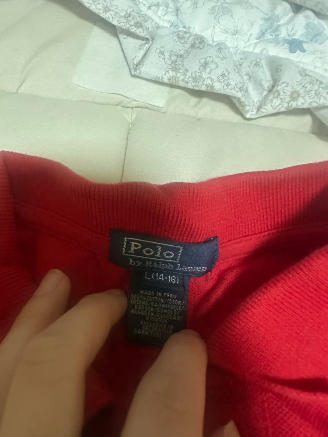폴로랄프로렌 반팔셔츠 xs 상품이미지2