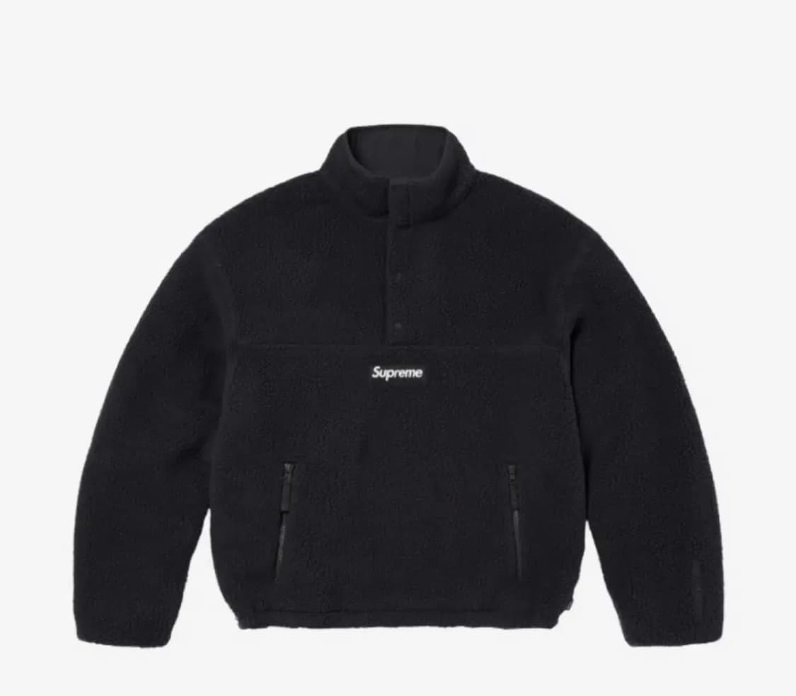 (교환하실분!!) s구해요! 슈프림 폴라텍 리버시블 풀오버 24fw 상품이미지1