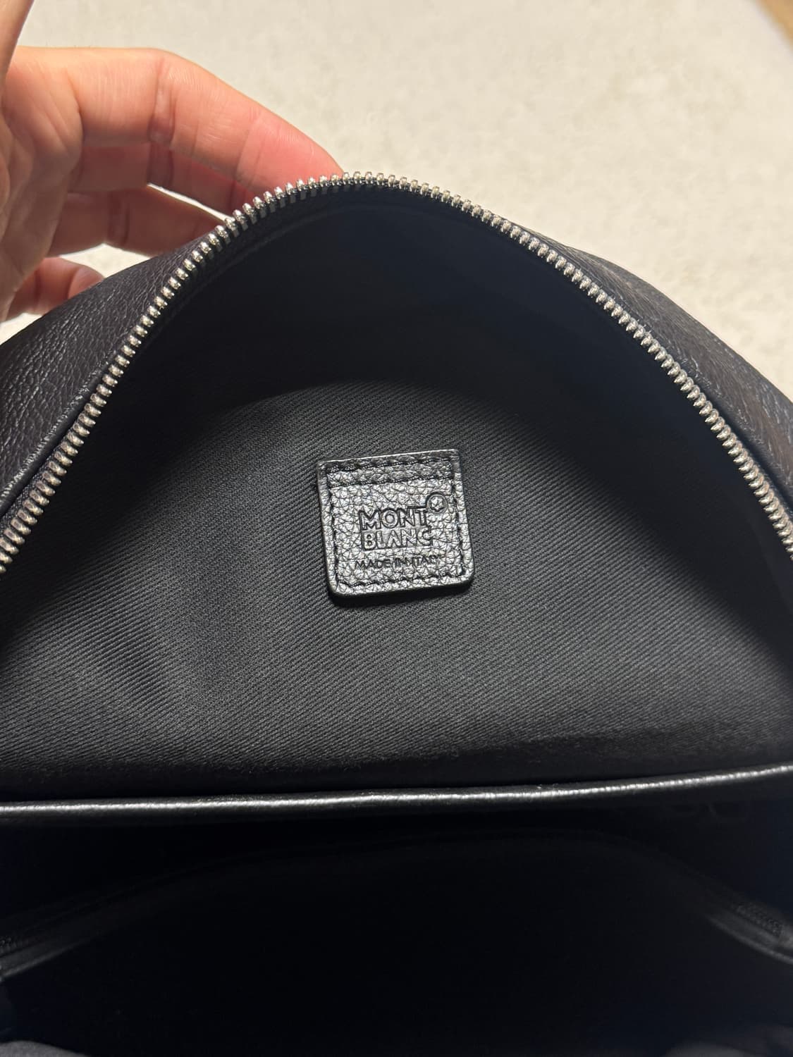 몽블랑 레더 백팩 상품이미지4