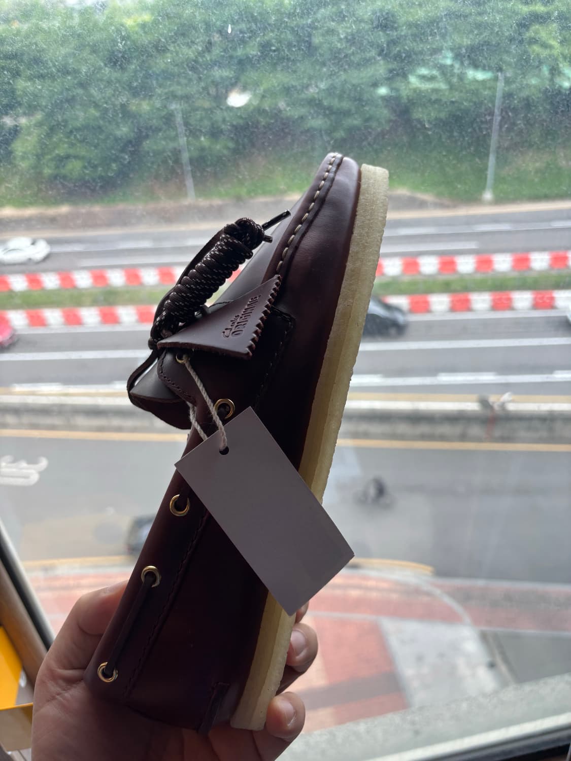 클락스 오리지널 Godney 보트슈즈 Tan 색상 US9.5 상품이미지3