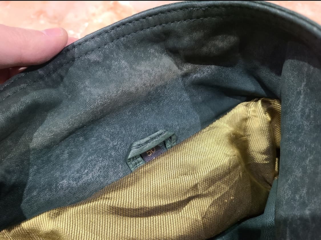 Echt Leder 양가죽 니트 하이브리드 자켓 상품이미지10