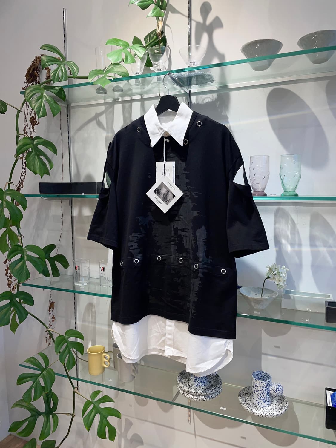 타카히로미야시타 더 솔로이스트 collar & tail short tee 상품이미지4