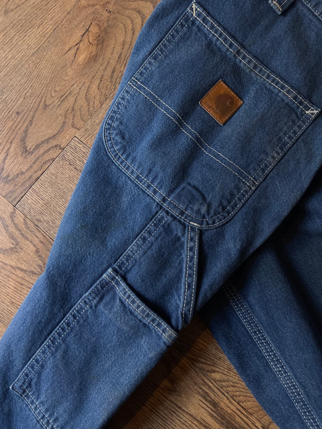 [34]칼하트 USA 덩가리핏 싱글니 카펜터 워크 데님 팬츠 상품이미지7