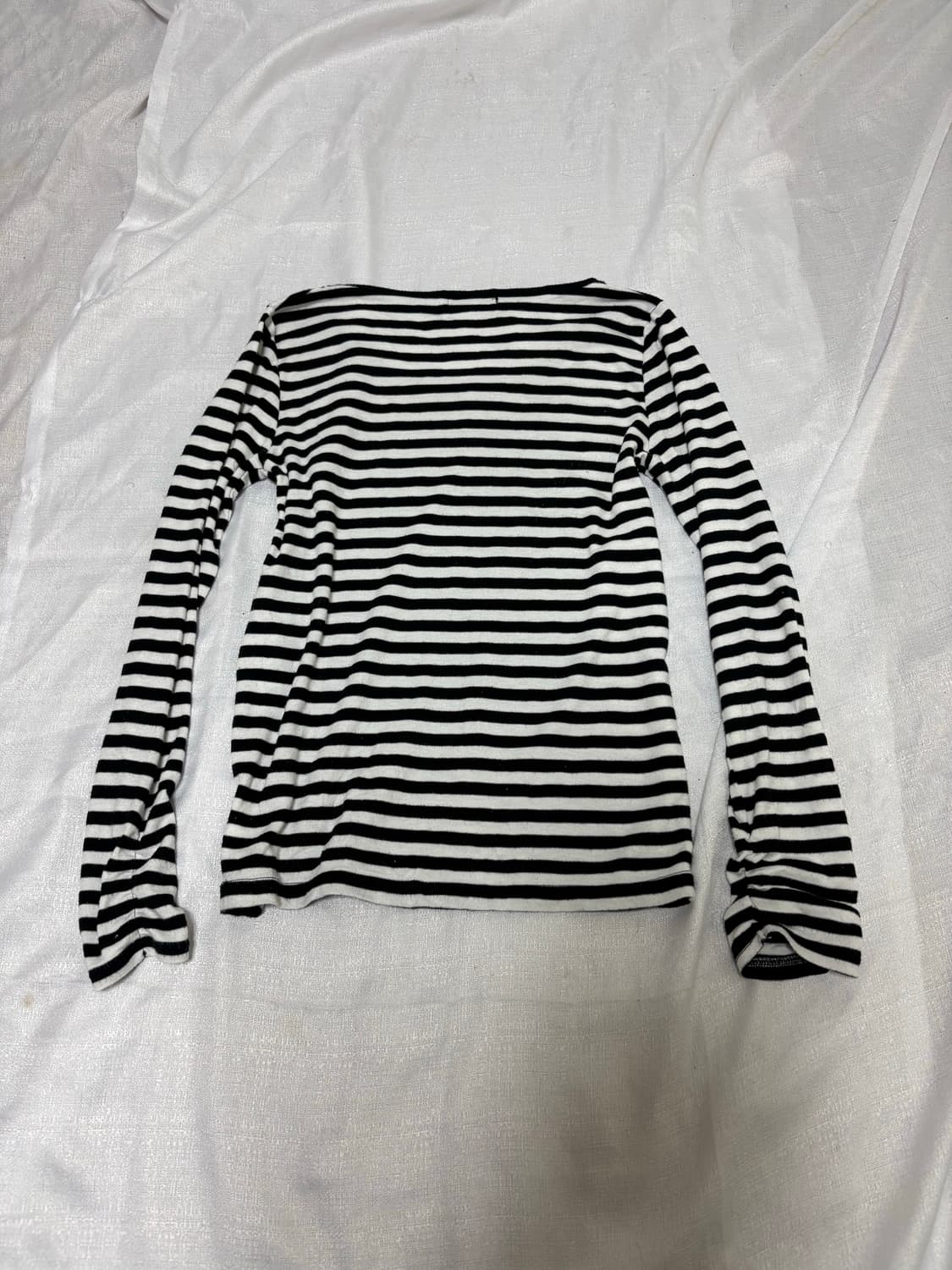 “Sorridere” Y2K Stripe Sleeve 상품이미지5