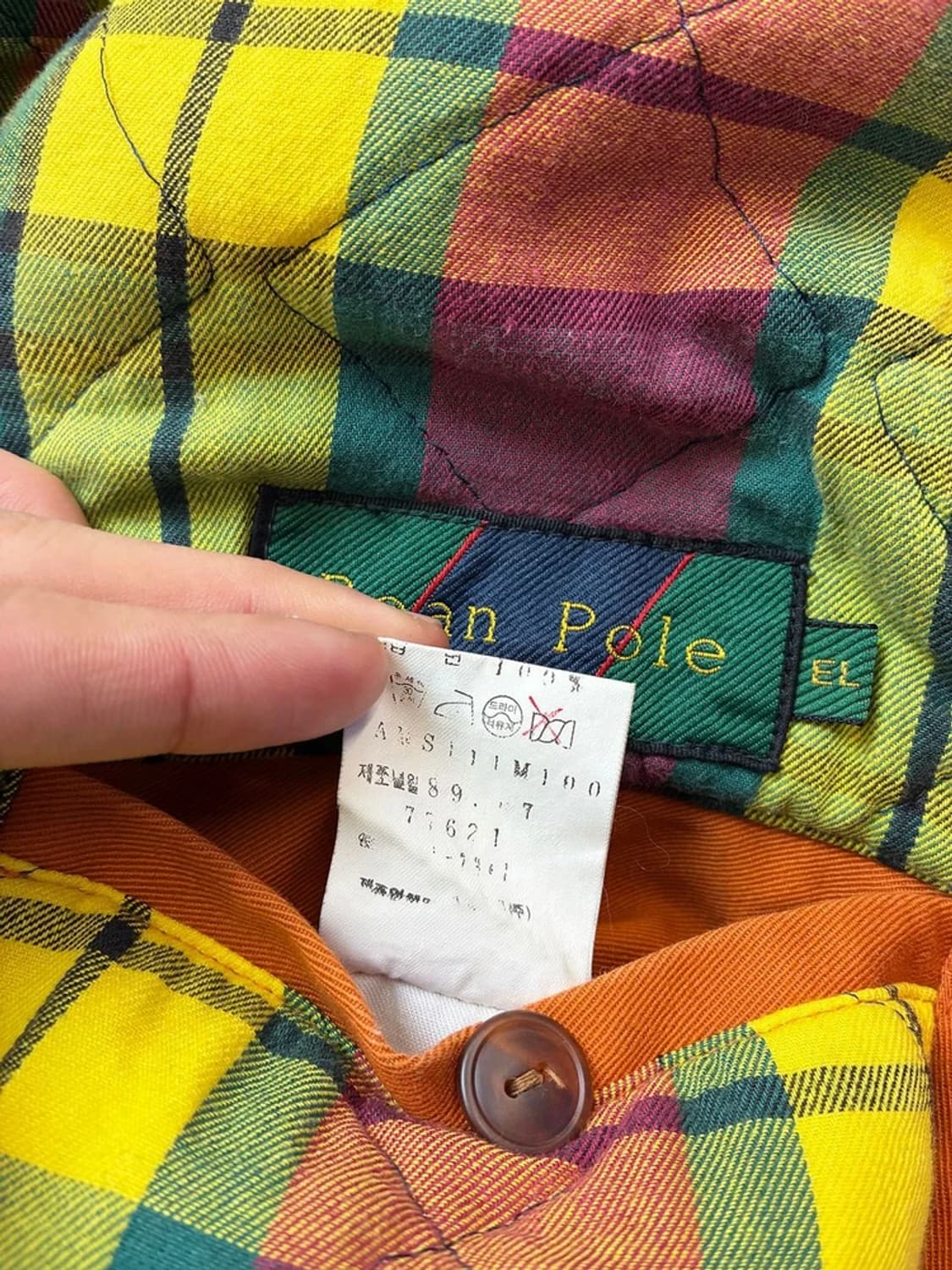 빈폴 89's old 헤비 코튼 블레이저 자켓 PN6102 상품이미지7